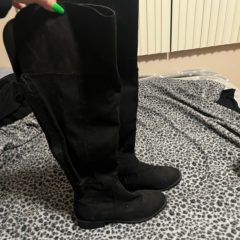 Knee-high boots